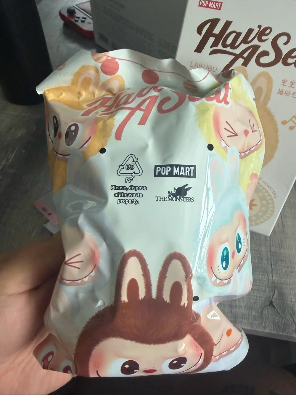 Have A Seat Labubu Plush Figure - DADA